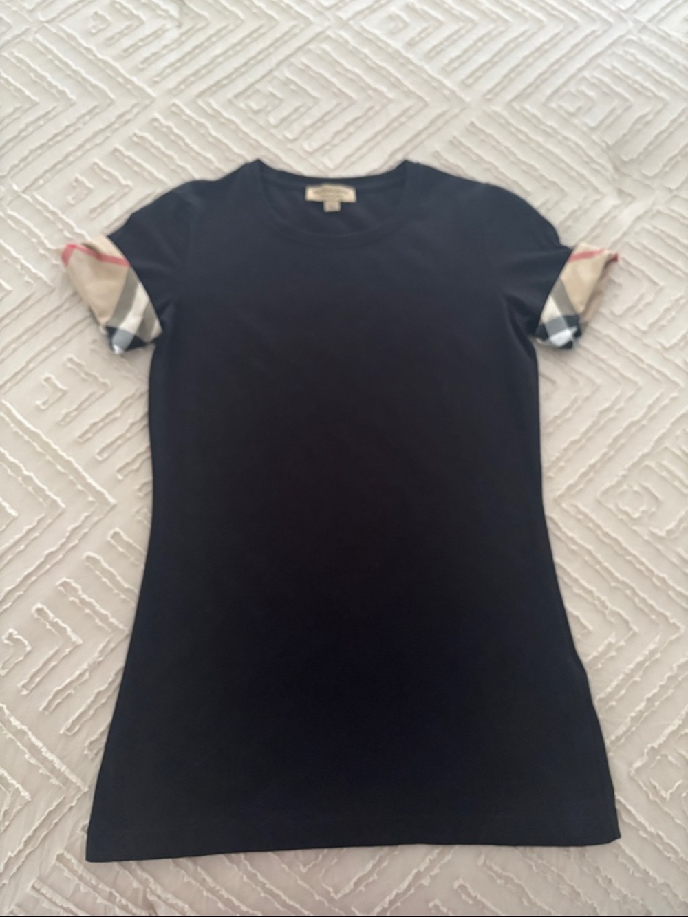 Burberry Black Short-Sleeve Tee